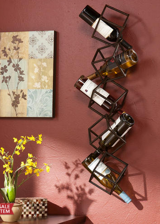 Interesting Wall Wine Rack