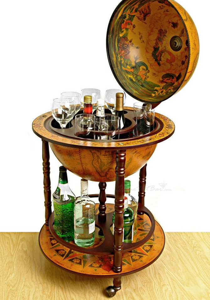 Replica Of Italian Globe Bar