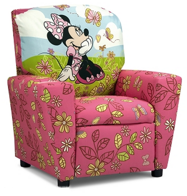 Kids Recliner Minnie Mouse