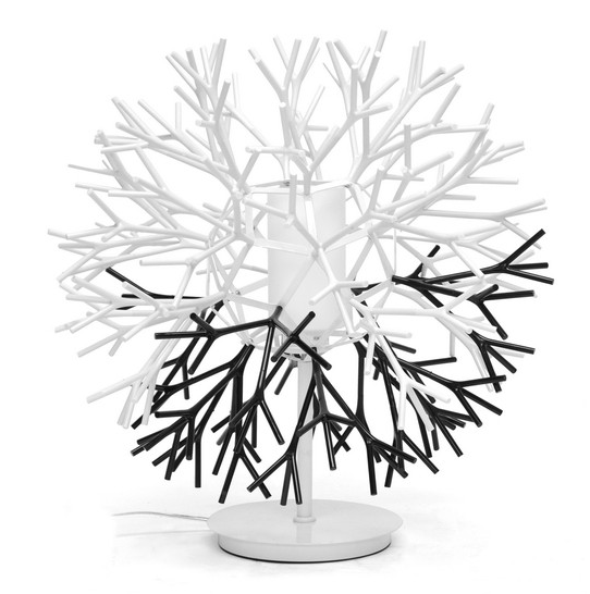 White And Black Modern Table Lamp
