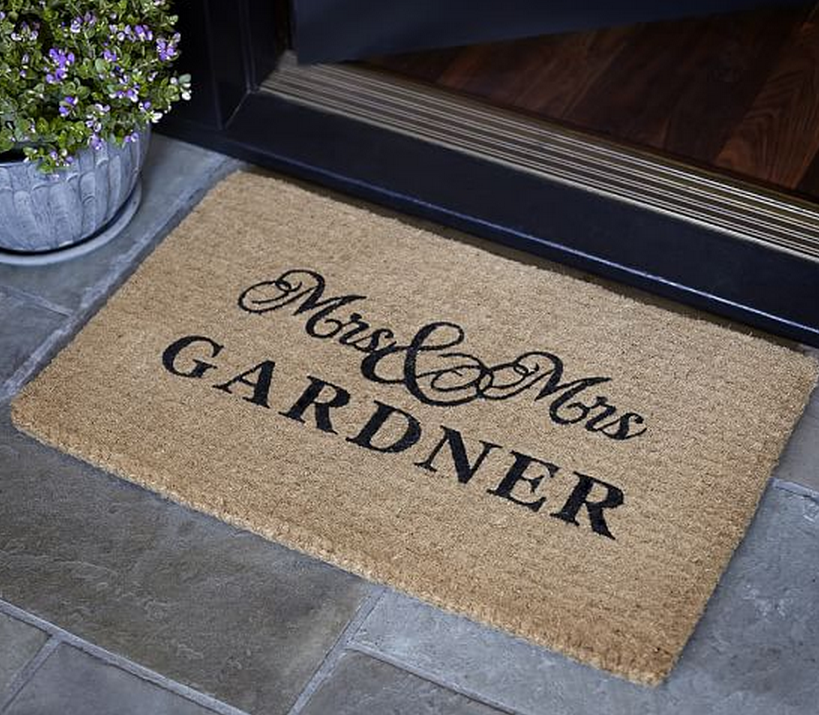 Personalized Doormat