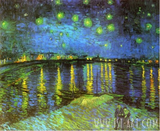 Starry Night Over the Rhone by Vincent van Gogh