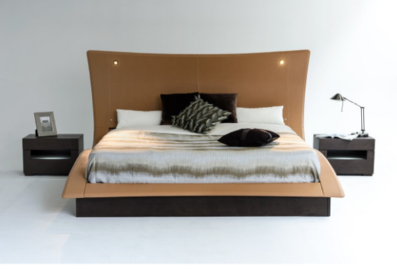 Modrest Upholstered Platform Bed