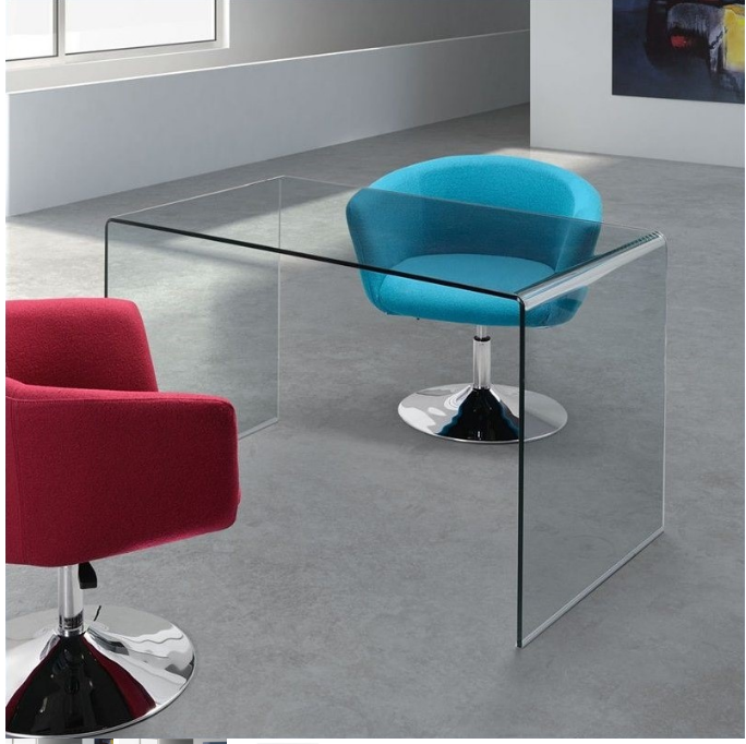 Top 8 Modern Glass Writing Desks For a Luxurious Office Cute Furniture